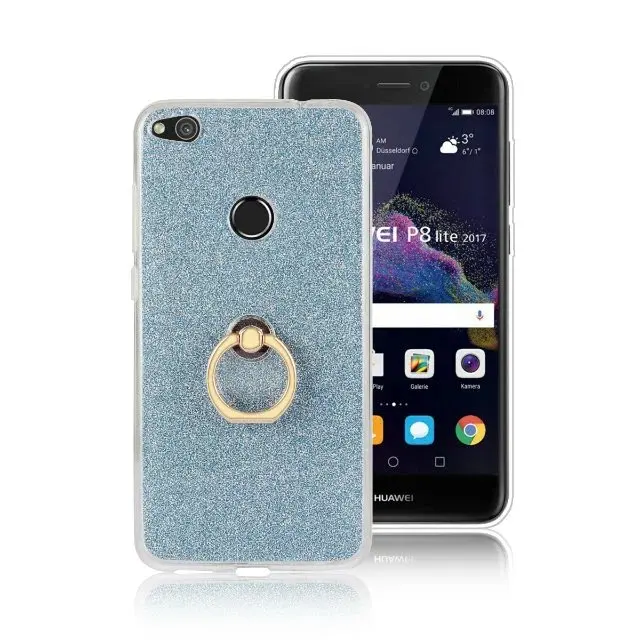 Роскошные Наклейки кольцо пряжки кронштейн чехол для Huawei Ascend P8 Lite 2017/p9 P9