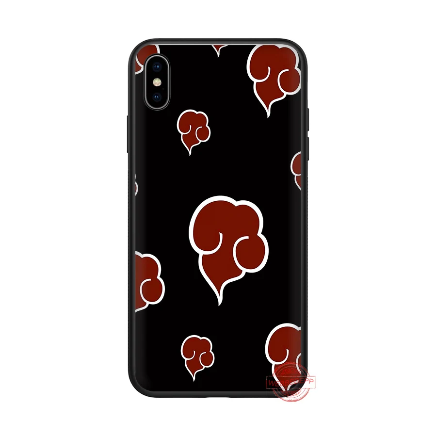 7 WEBBEDEPP Шаринган Наруто Риннеган Мягкий силиконовый чехол для iPhone 8 7 6S 6 Plus 11 Pro XS Max XR X 5 5S SE - Цвет: 7