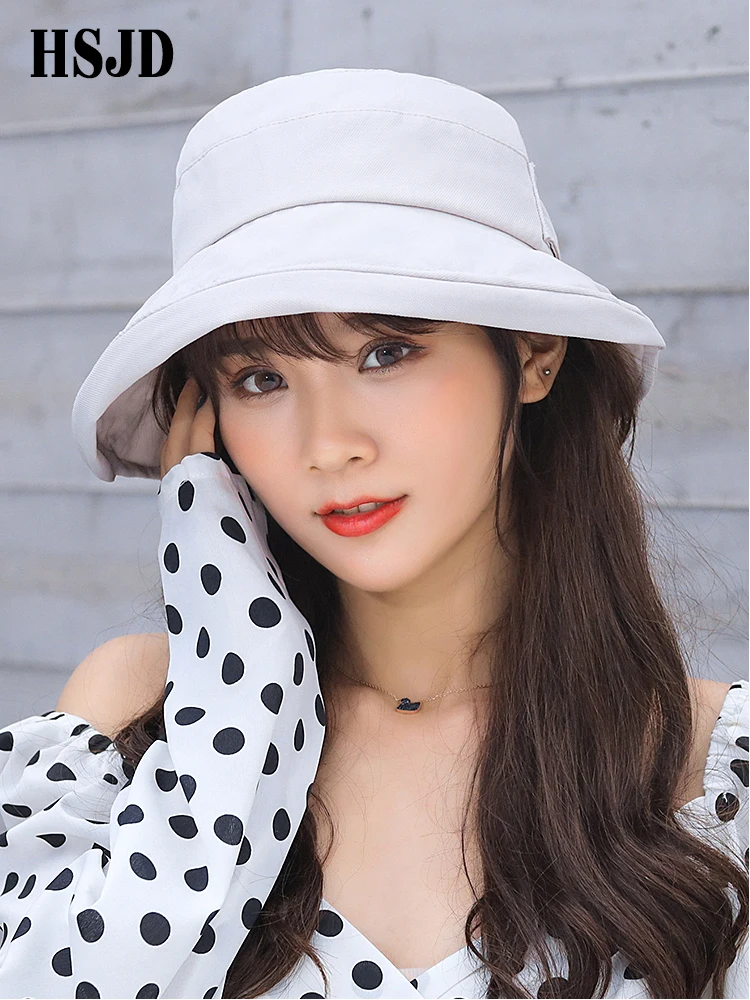 Модная новинка 2019 женские солнцезащитные шляпы с бантом летняя складная шляпа