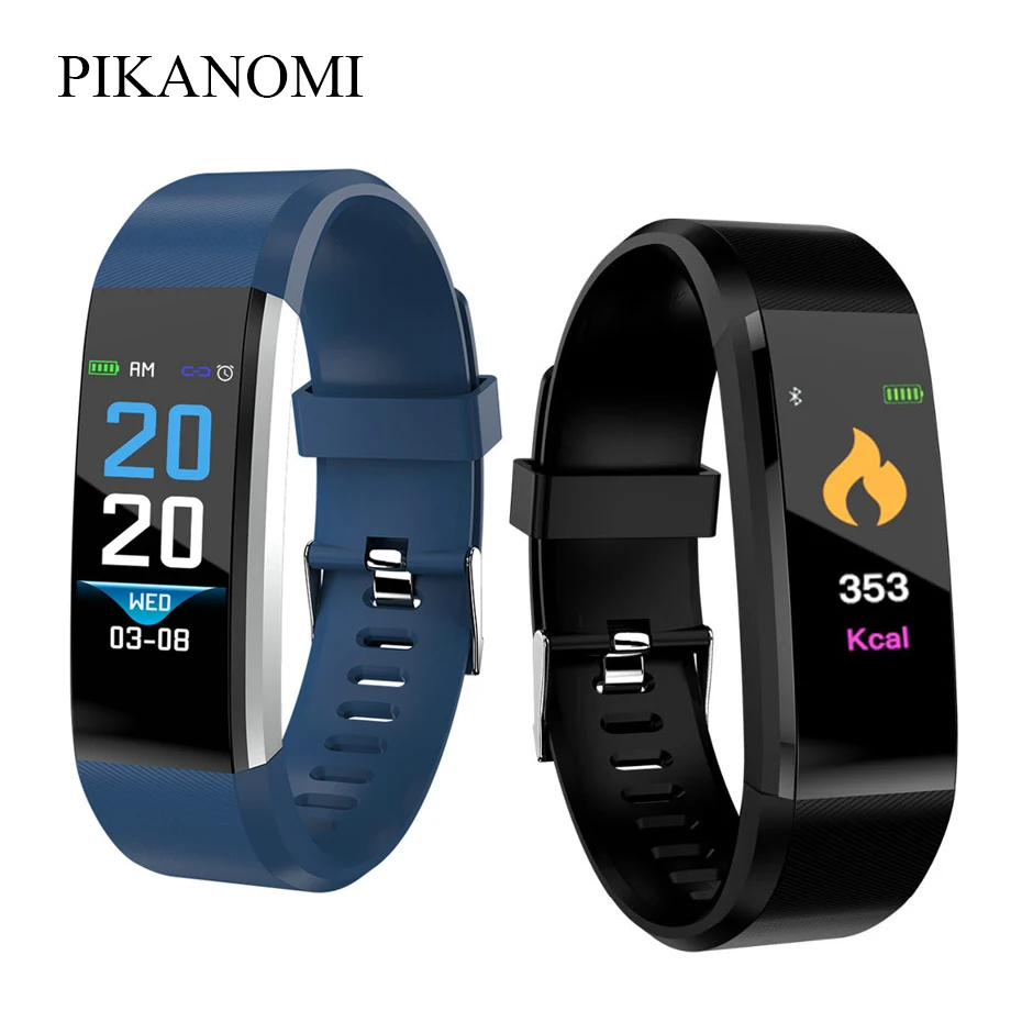 Новые смарт часы фитнес трекер пульсометр кровяное давление браслет