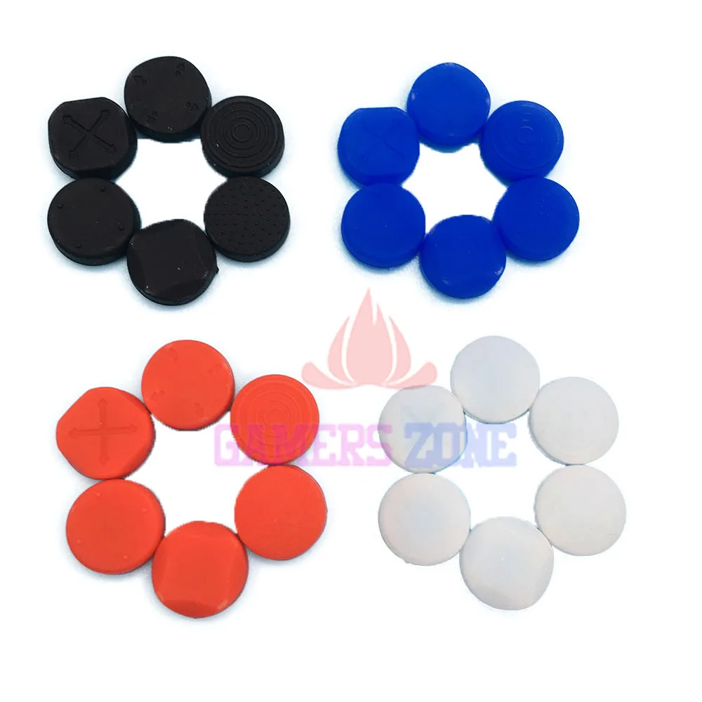 1 Набор = 6 шт. силиконовых накладок на аналоговые крышки джойстика для консоли Sony