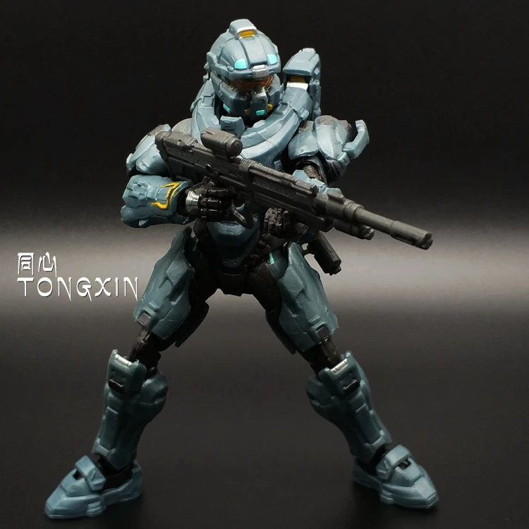 Новинка HALO Spartan Warrior Sergeant Halo модель Фигурка Mezco macfarlan