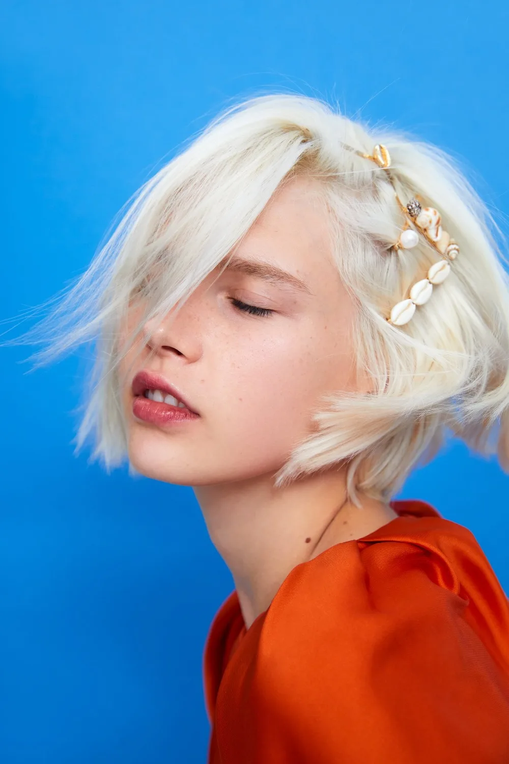 Женские заколки для волос Ladyfirsy ZA Conch Shell леопардовые свадебные аксессуары