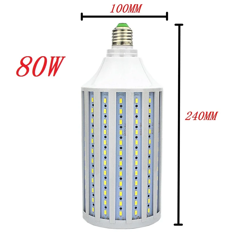 E26 E27 B22 E39 E 40 Светодиодная лампа 12 W 15 25 30 50 60 80 w 100 свет buibs Bombilla 110 V 220 Spotlight лампада