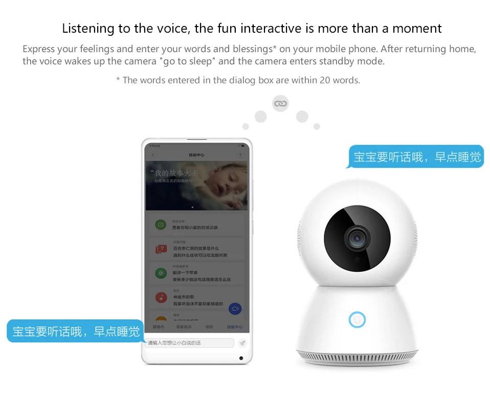 Xiaomi Mijia xiaobay Smart I P камера AI улучшенная версия 1080P Full HD видеокамера ночного видения WiFi умная камера управление приложением