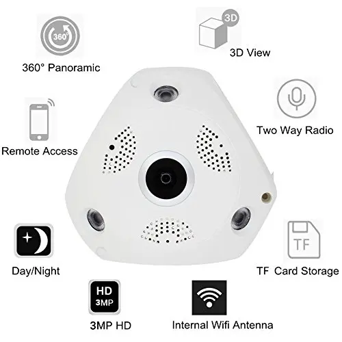 360 градусов рыбий глаз Wifi IP мини-камера 960P HD маленький внутренний P2P микро DV DVR камера датчик движения видеокамера Поддержка TF карта