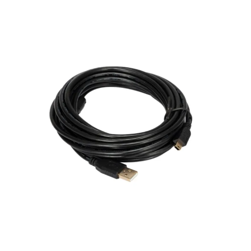 5 метров/10 метров длиной 2 0 Мини USB Бронзовый кабель для передачи данных