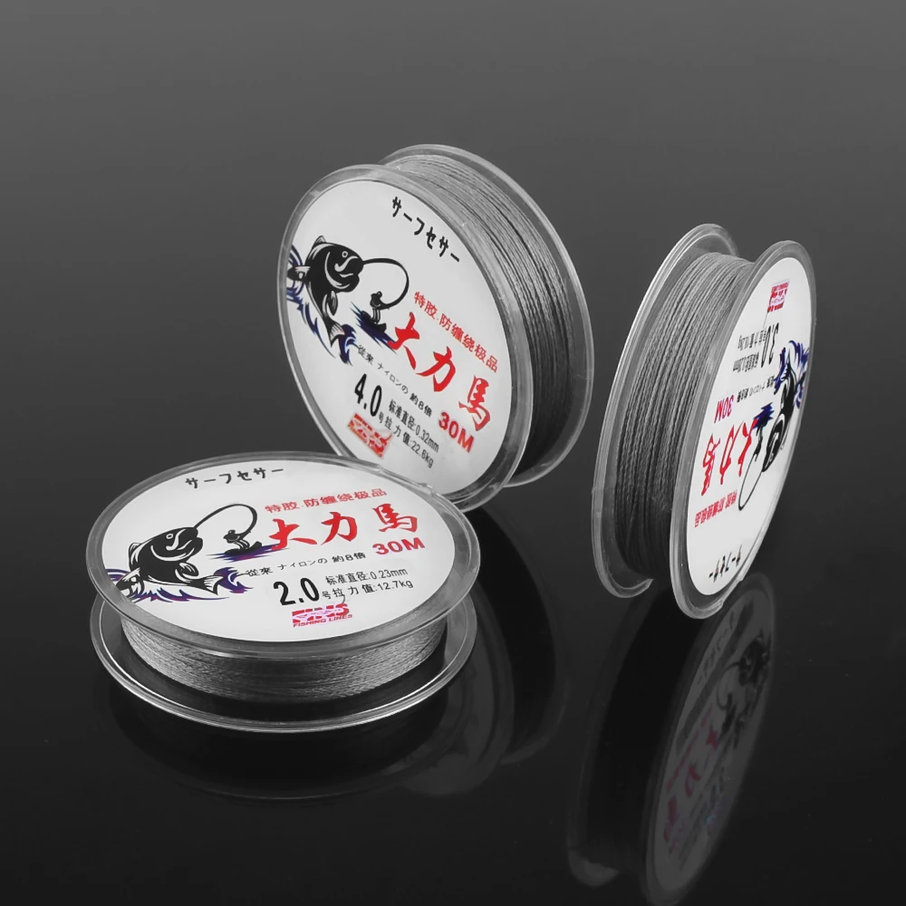 

DNDYUJU 30M PE 4 strands Multifilament Fishing Line Super Strong Braided Fishing Line 10LB-80LB