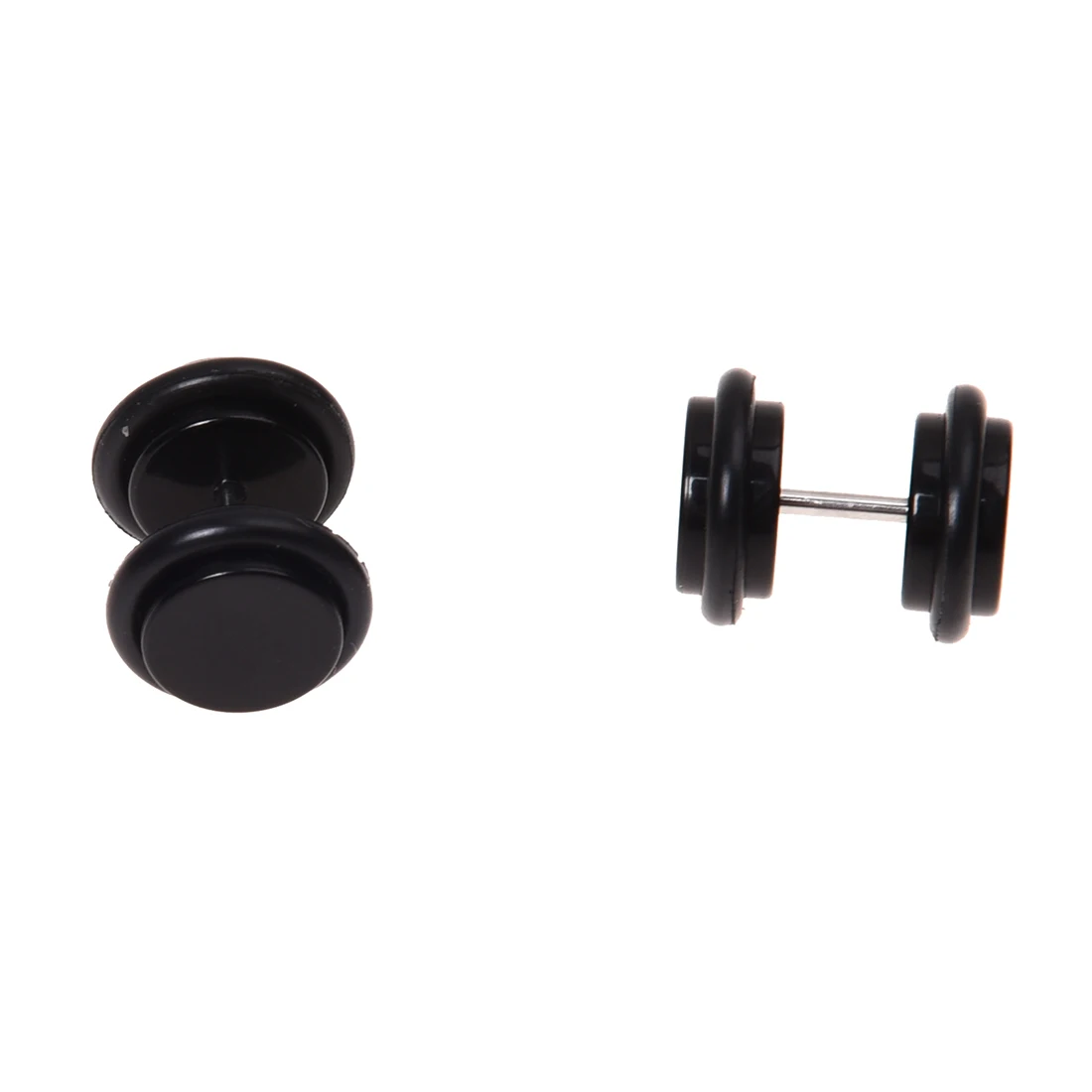 2 шт. 18 г Ушные Шпильки с акриловой вилкой для ушей конусные носилки