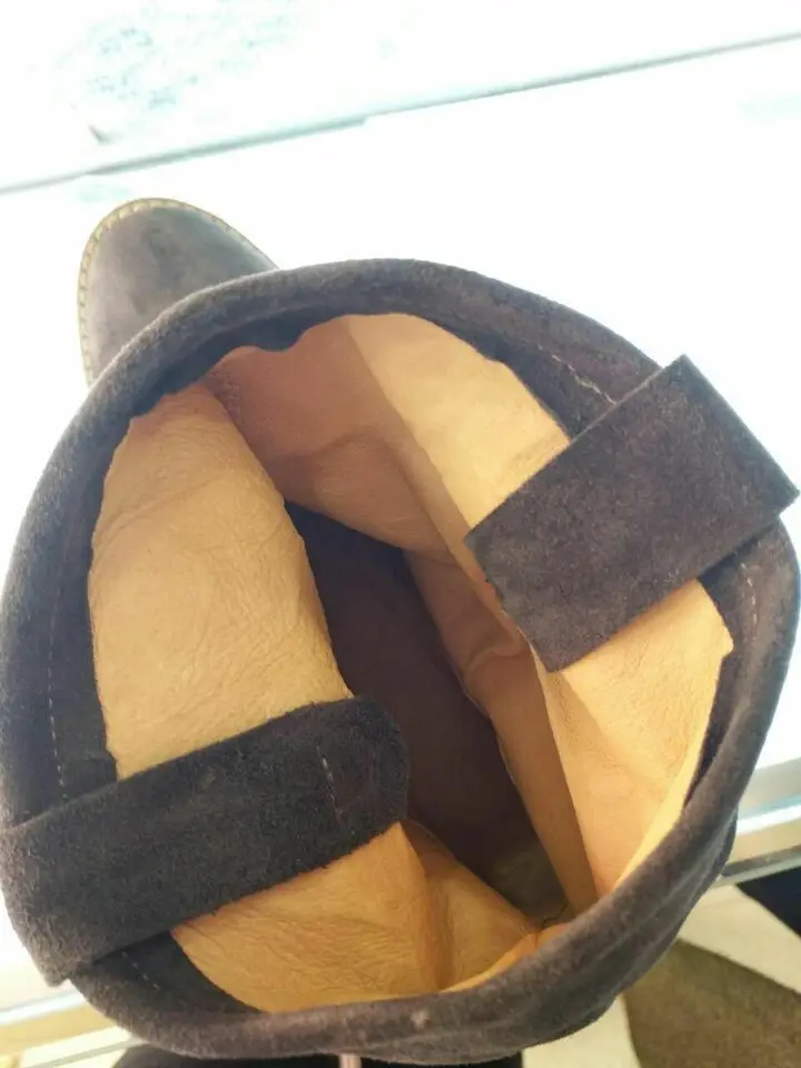 Deification/женские зимние ботинки в стиле ретро; bottes femme; ботинки из коровьей замши на плоской подошве; женская обувь; однотонные ковбойские ботинки для женщин; botas mujer
