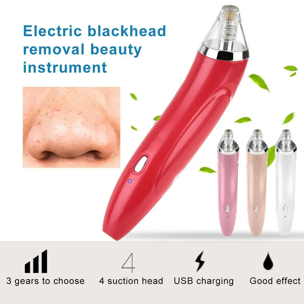 Очиститель пор вакуумный электрический устройство для ухода за кожей лица и