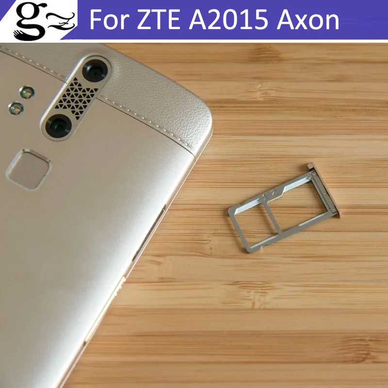 Оригинальный лоток для SIM-карты ZTE A2015 Axon + адаптер гнезда держателя фотовспышки