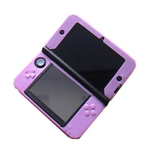 Силиконовый чехол с розовыми кристаллами защитный для Nintendo 3DS LL/XL|sleeve sleeve|3ds