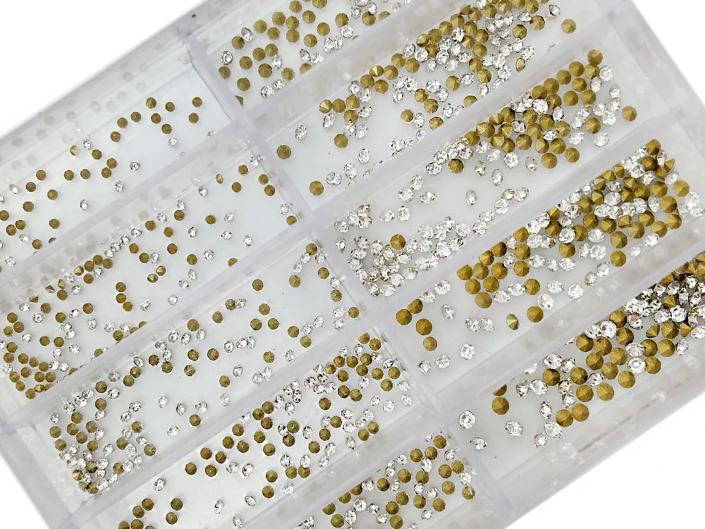 Wholesale 10 sizes 1000 PCS / set High Quality Watch Parts - Stones Rhinestones Middle East Diamond Repair Part | Наручные часы