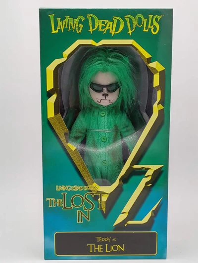 Lion Vogue Mezco оригинальные Живые мертвецы куклы Затерянные в унции чучело волшебник Дороти оловянный человек Лев ведьма фигурка коллекция - Цвет: Lion