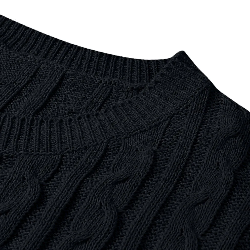 2 Piece Set Women Womens Ladies Solid Off Shoulder Cable Knitted Warm 2PC Loungewear Suit Set Tracksuit Women Womens Suits sport