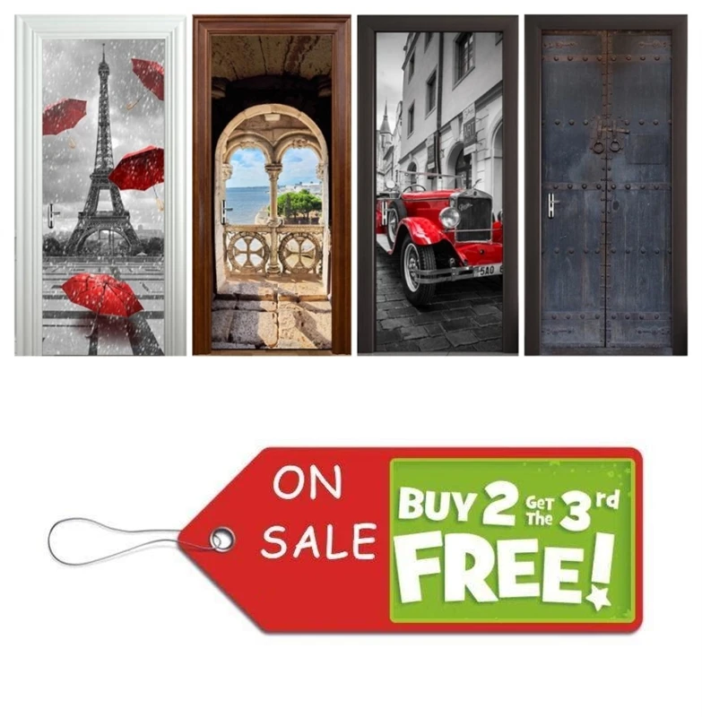 2 шт./компл. творческие деревянные наклейки на стену для спальни украшения дома