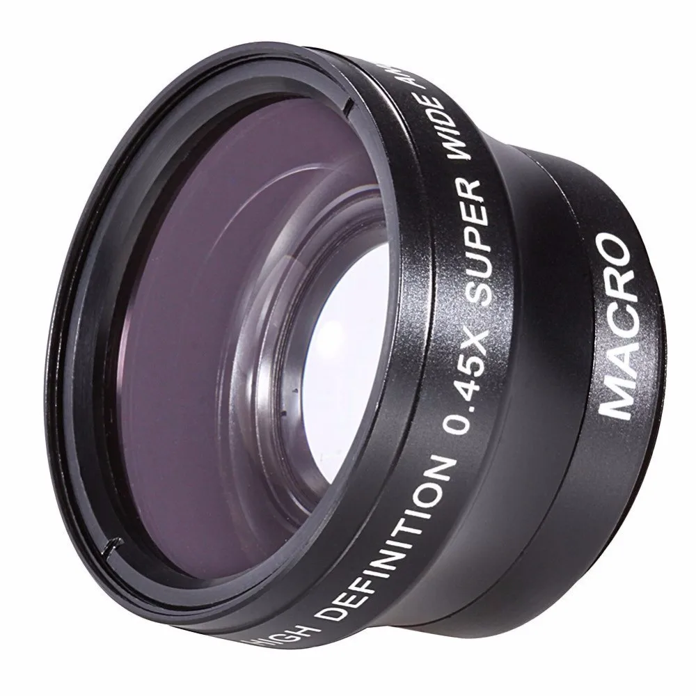 LimitX высокое качество 37 мм 0.45X супер широкоугольный объектив w/ Macro для Panasonic Lumix GF3 GF5