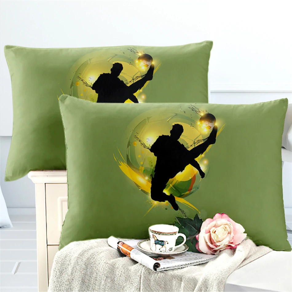 Набор постельного белья для мальчиков футбол баскетбол 3D спортивный дизайн