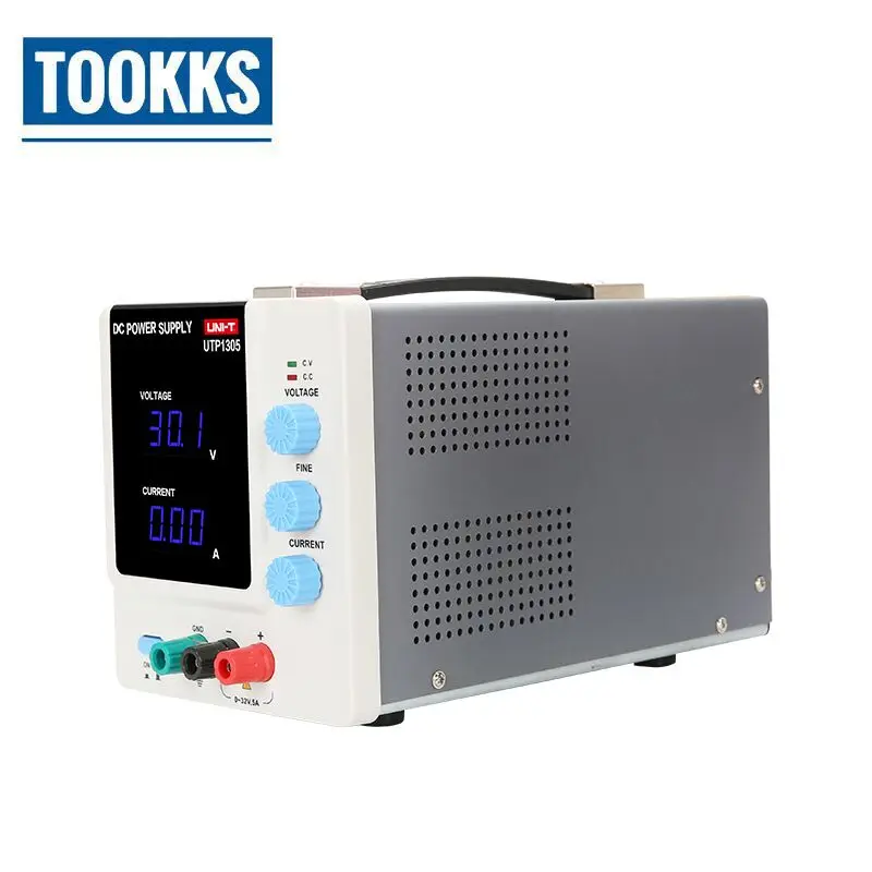 Uni t UTP1305 Регулируемый цифровой DC питание 32 В в/5A USB подключения компьютера ЕС 230