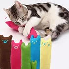 Милая Подушка с царапинами Crazy Cat Kicker Catnip игрушка Зубы шлифовальные игрушки