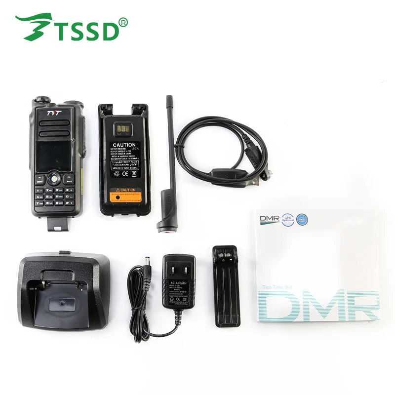 TYT MD- IP67 воды-доказательство Dual Band 144/430 МГц DMR цифровой 2-передающая радиоустановка MD2017