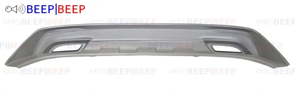 Диффузор на задний бампер для Kia Rio 3 2015 2017 коврик из АБС пластика спортивный стиль