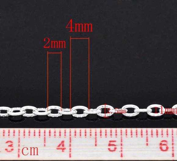 8 сезонов 10 м Серебристые звенья-открытые Кабельные цепи 4x2,5 мм(B13967
