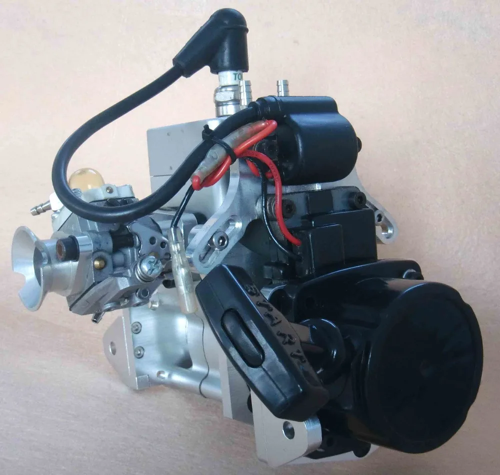 Супер мощный 7HP RC морской Газовый катер и Судовой двигатель 26cc двигатель RC высокой мощности гоночный