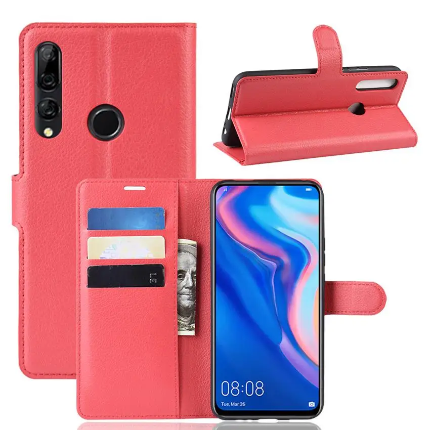 Чехол для Huawei Y9 prime 2019 чехол nova 5i роскошный бумажник из искусственной кожи