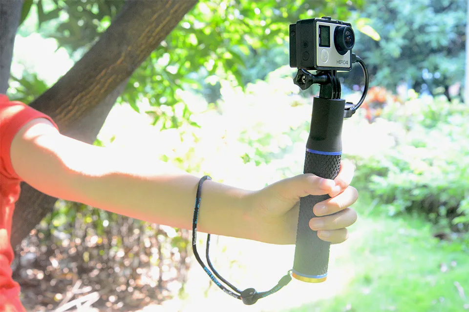 KingMa Gopro Hero 4/3/3+ монопод ручной перезаряжаемые сцепление и двойного назначения Расширенный выпуск защитный рамочный кронштейн Корпус чехол