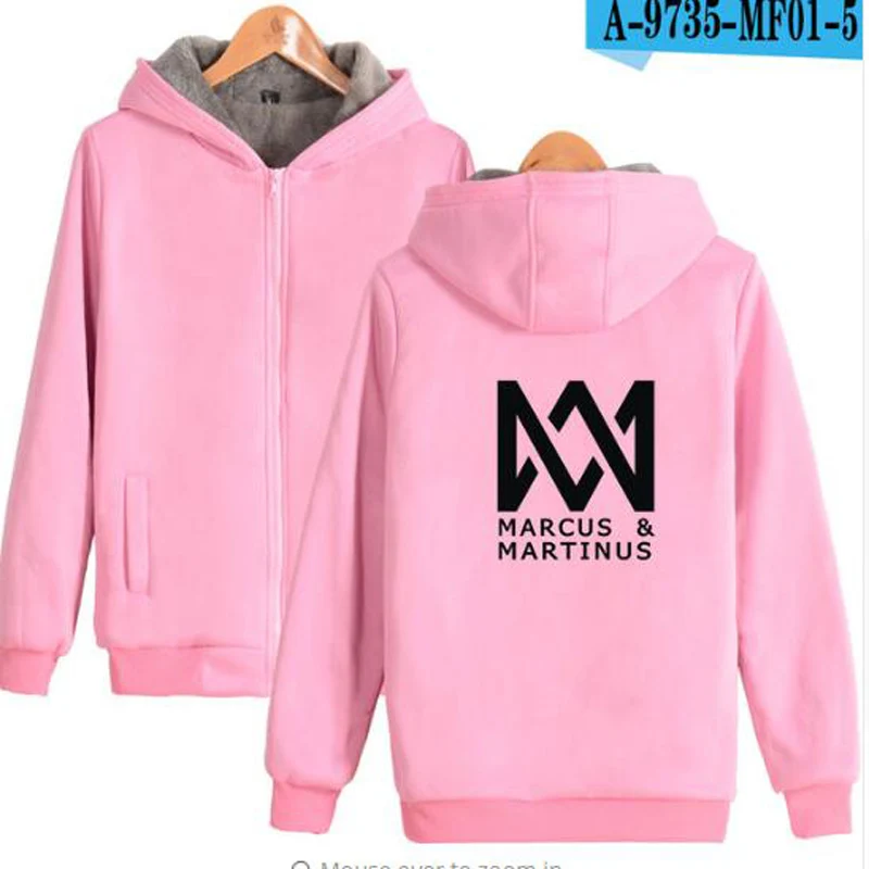 Moletom KPOP Маркус и Мартинус зимние женские куртки пальто уличная одежда хип хоп
