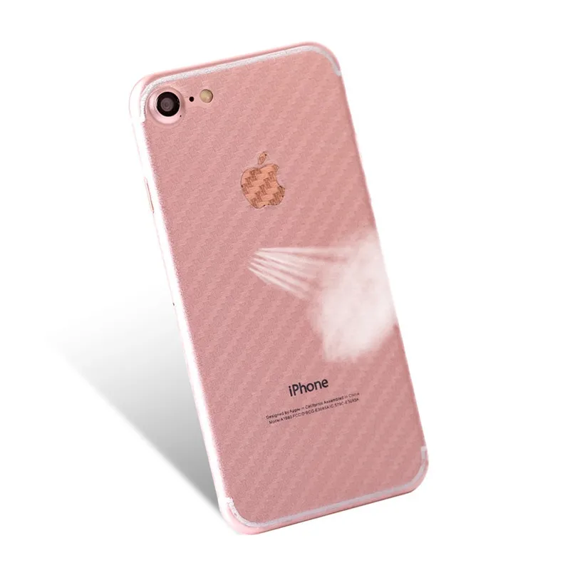 Пленка для мобильного телефона из углеродного волокна, наклейка для Apple iPhone XS Max 7 Plus 8 6 6S 5 5S X XR, аксессуары EEMIA