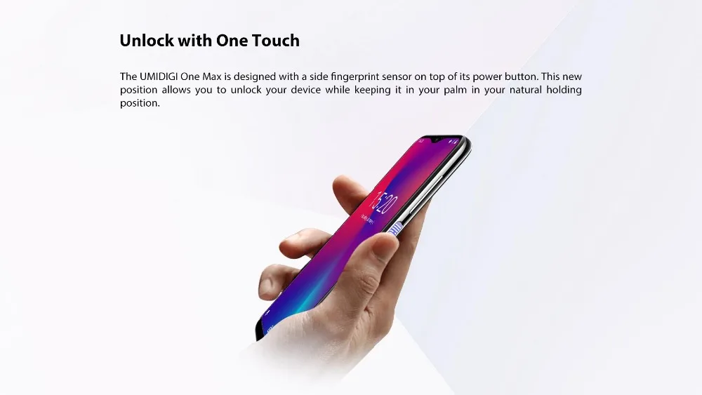UMIDIGI One Max Global Vertion 4 Гб 128 ГБ 6," полноэкранный смартфон с функцией распознавания лица 4150 мАч NFC и беспроводной зарядкой