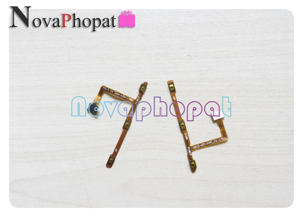 10 шт. переключатель питания Novaphopat on/off фотолента для кнопки ZTE blade a510 | Мобильные