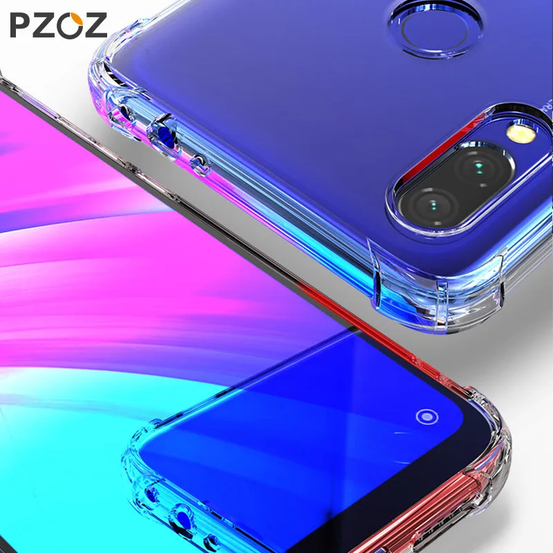 Чехол PZOZ для Redmi 7 Силиконовый противоударный xiaomi redmi прозрачный защитный чехол