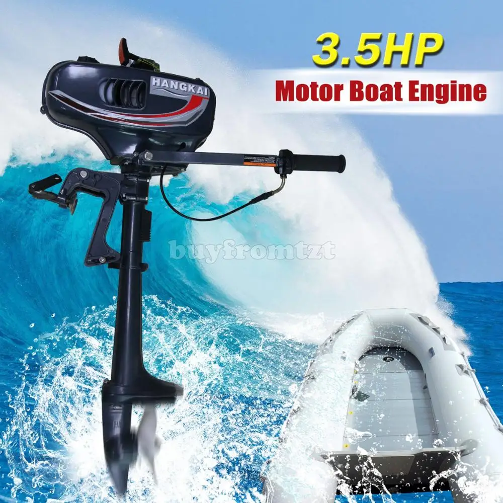 2 х тактный 3.5HP Heavy Duty моторная лодка с подвесным двигателем двигатель водяным