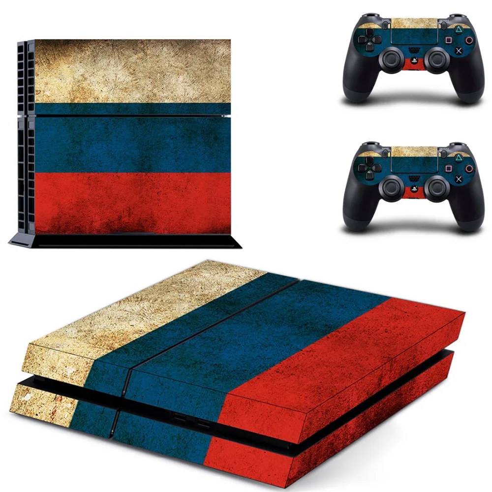 Albania Oman Бразилия Канада Россия флаг PS4 наклейка на кожу Виниловая для Playstation 4