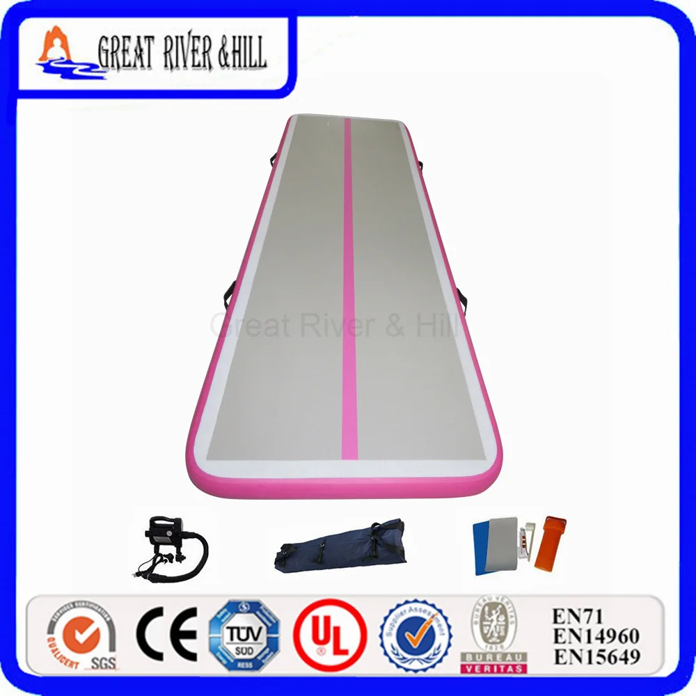 

Great River Hill Inflatable Gym Air Track Used For Bodybuilding Training Made By Hand Size 5m x 1m x 0.1m With Competitive Price