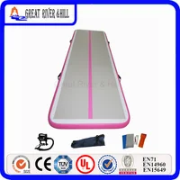Great River Hill Inflatable Gym Air Track Used For Bodybuilding Training Made By Hand Size 5m x 1m x 0.1m With Competitive Price