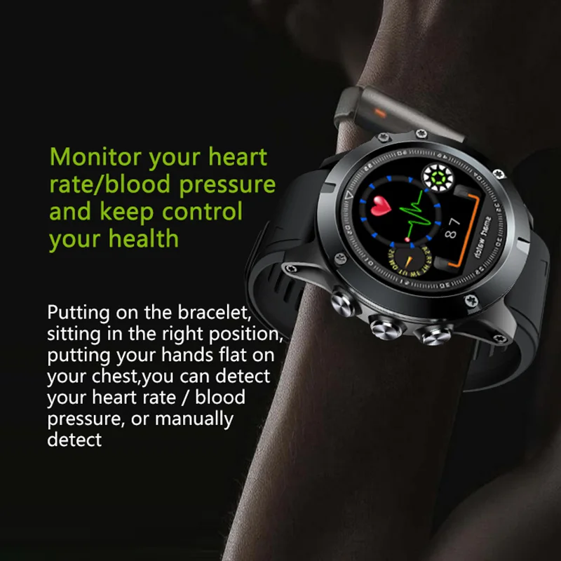 FocuSmart 2019 Новый L11 Смарт-часы Фитнес измеритель артериального Давление Heart Rate Monitor