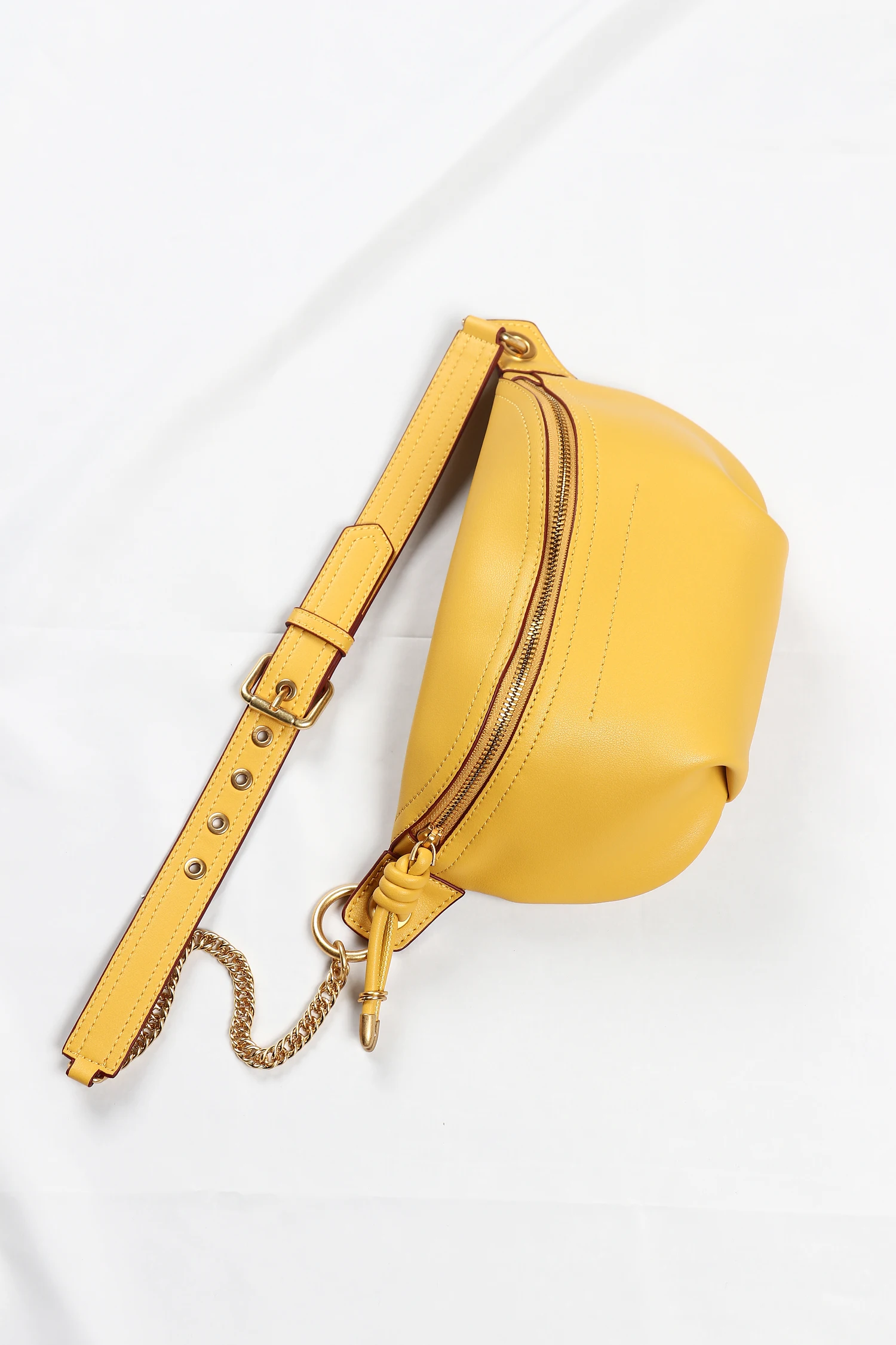 BRIGGS Waist Packs Genuine Leather Crossbody Bags For Women Chest Bag Luxury Handbags Women Bags Designer Ladies Purse