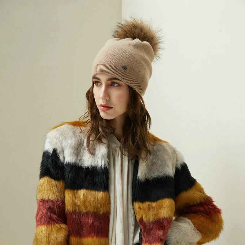 12478 новый для женщин's зимняя шапка кролик Мех животных шерстяная вязаная