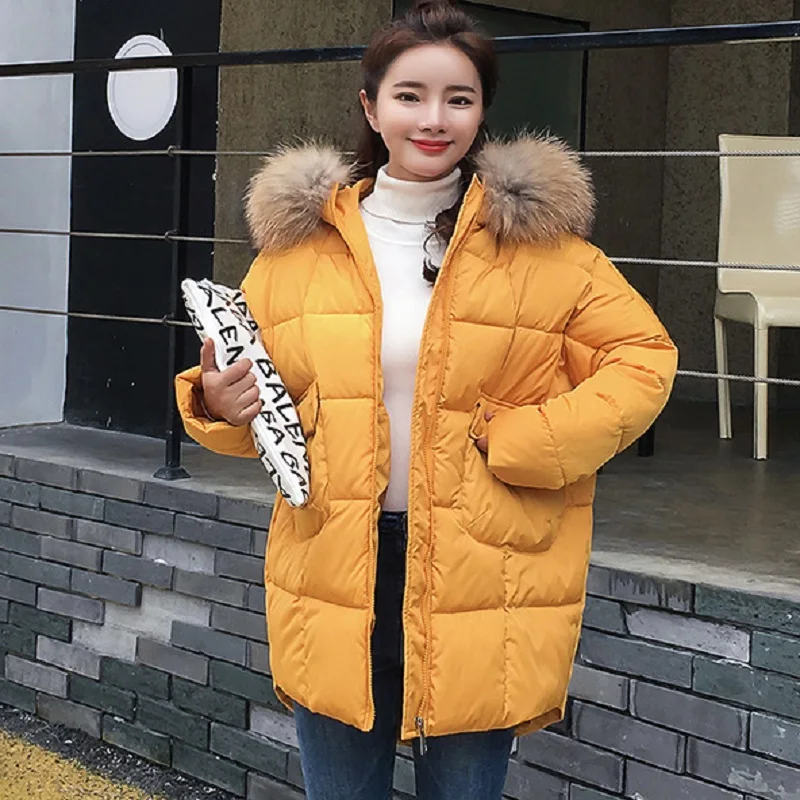 Зимняя женская одежда женский пуховик теплая куртка для беременных парки зимняя