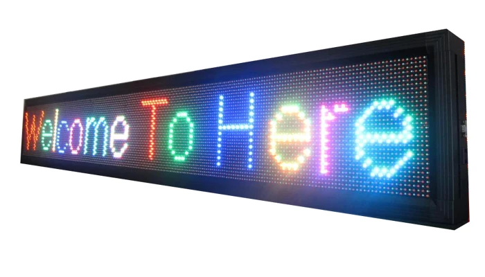 P10 Напольный экран 32*160 rgb led знак открытый двери электронное табло СВЕТОДИОДНЫЕ