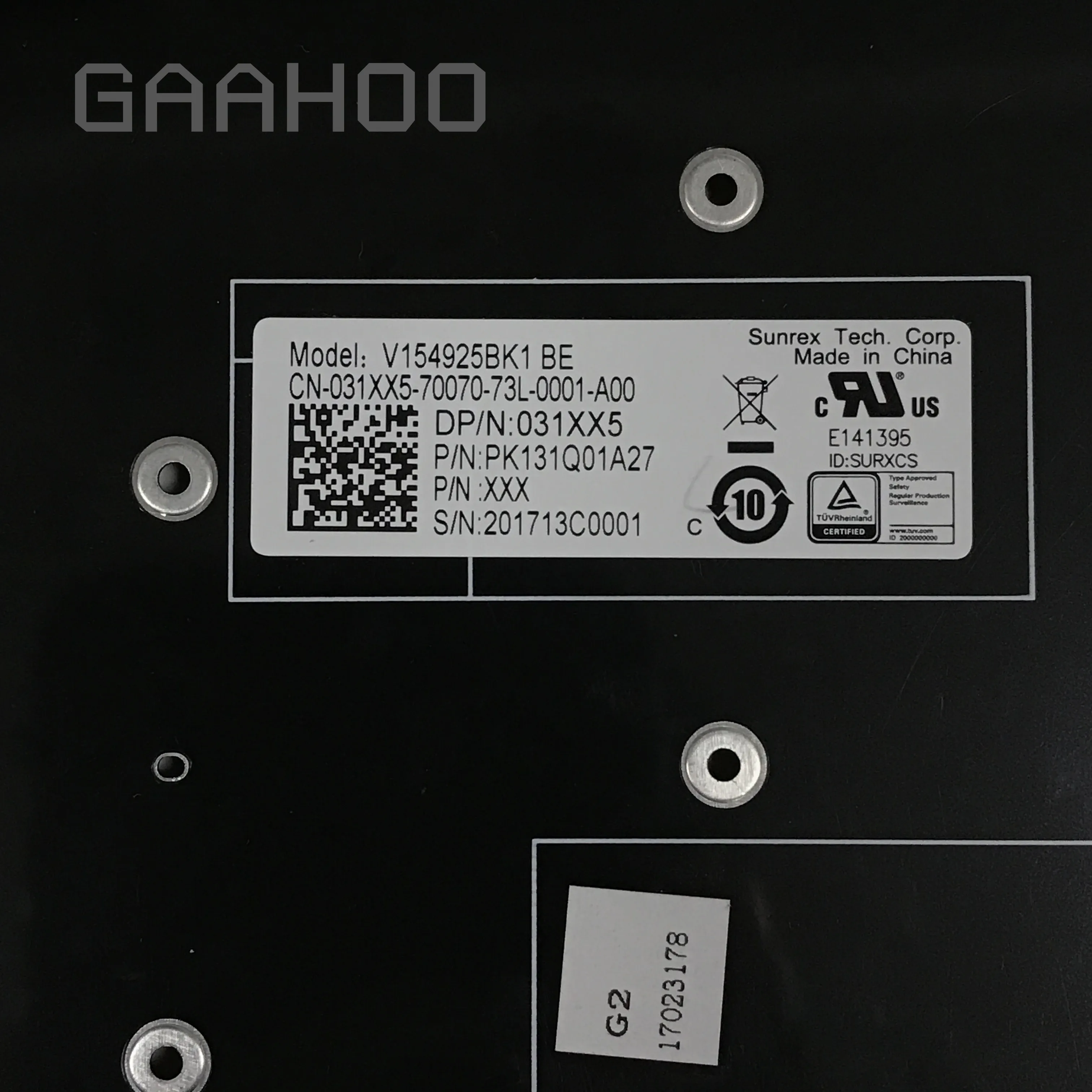 Бельгийская Клавиатура для ноутбука Dell Inspiron15 5570 5575 7577 7587 7568 7566 7567 5567 5565 15 7000 15-5568 5765