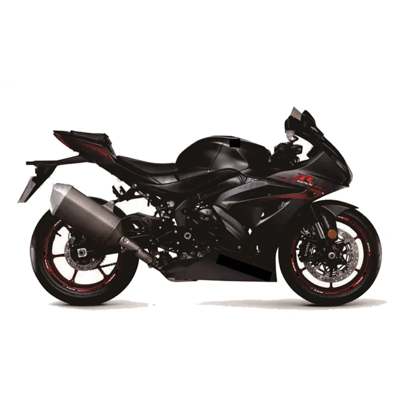 12 X толстый край внешний обод Стикеры колеса нашивки наклейки подходят все SUZUKI GSXR 250 400 600 1000 750 GSXR1000R GSXR1000 GSXR600 750
