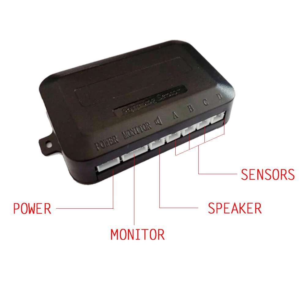 SmallAntTeach Универсальный Автомобильный светодиодный парковка Сенсор с 4 s