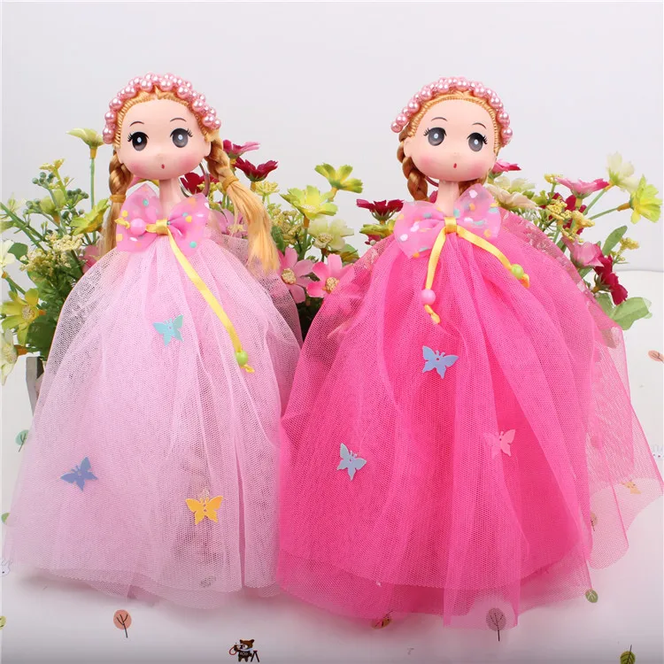 2017 Kawaii кукла принцесса для девочек путающая популярный брелок в виде кукол