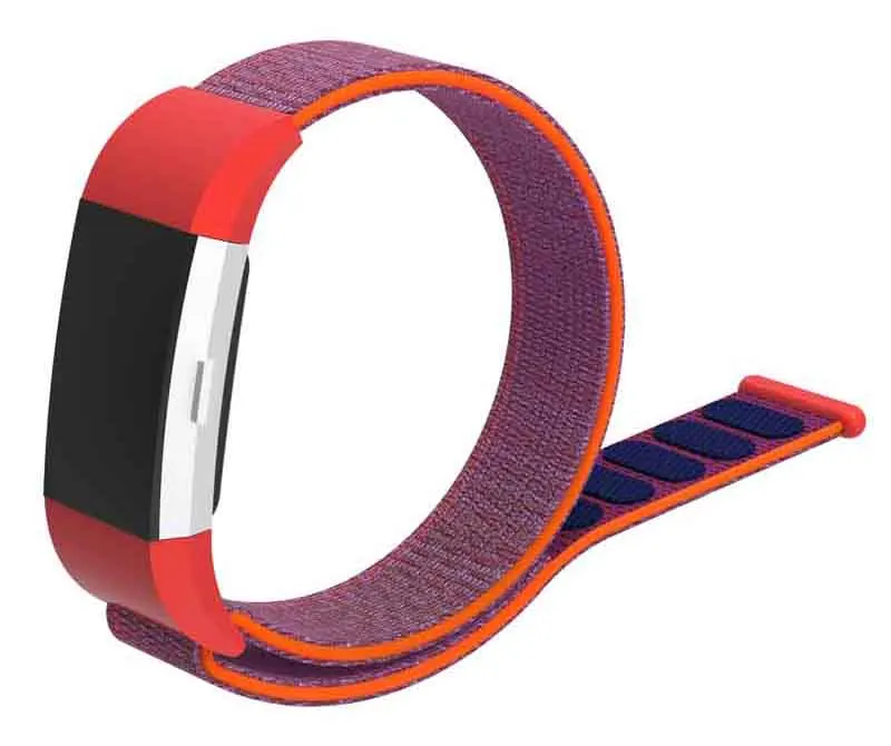Модный нейлоновый ремешок Sorrea для браслета FitBit Charge 2, умный фитнес-браслет, спортивные часы, браслет на запястье, Сменные аксессуары